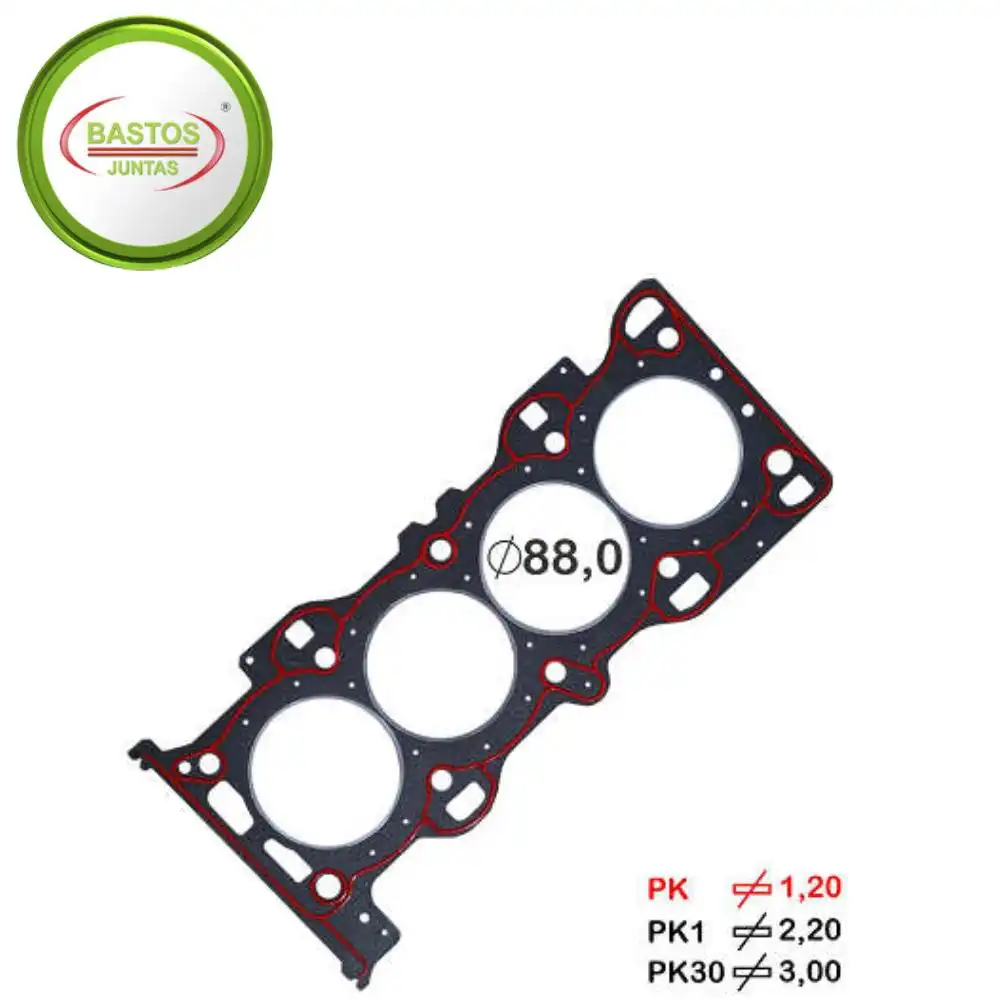 JUNTA CABECOTE FUSION 2.3 16V DURATEC 2005 A 2009 FIBRA