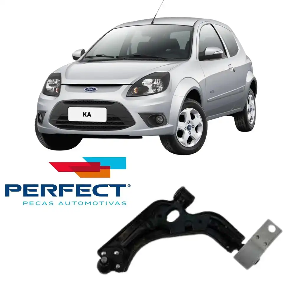 BANDEJA DIANTEIRA KA 2008 A 2013 ESQUERDA COM PIVO (HID)