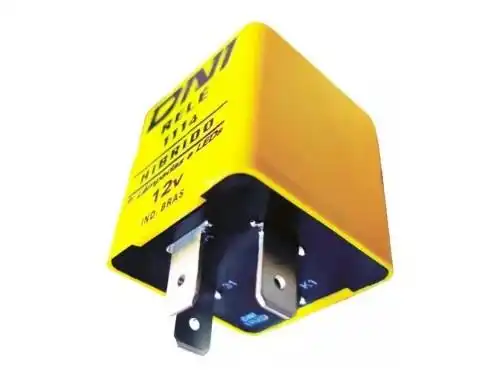 RELE PISCA HIBRIDO LED 12V (3 TERMINAIS) 32MM