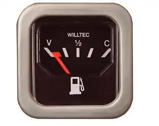 RELOGIO COMBUSTIVEL FUSCA 1976 A 1982 MOLD CROMADA