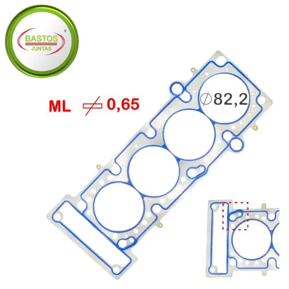 JUNTA CABECOTE PALIO 1.8 16V ETORQ 2016 A 2021 METAL