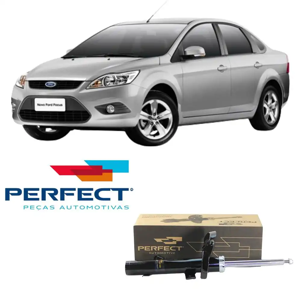 AMORTECEDOR DIANTEIRO FOCUS 2009 A 2013 ESQUERDO
