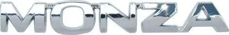 EMBLEMA MONZA CROMADO
