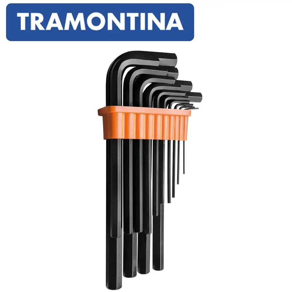 JOGO CHAVE ALLEN HEXAGONAL LONGA 14 PEÇAS