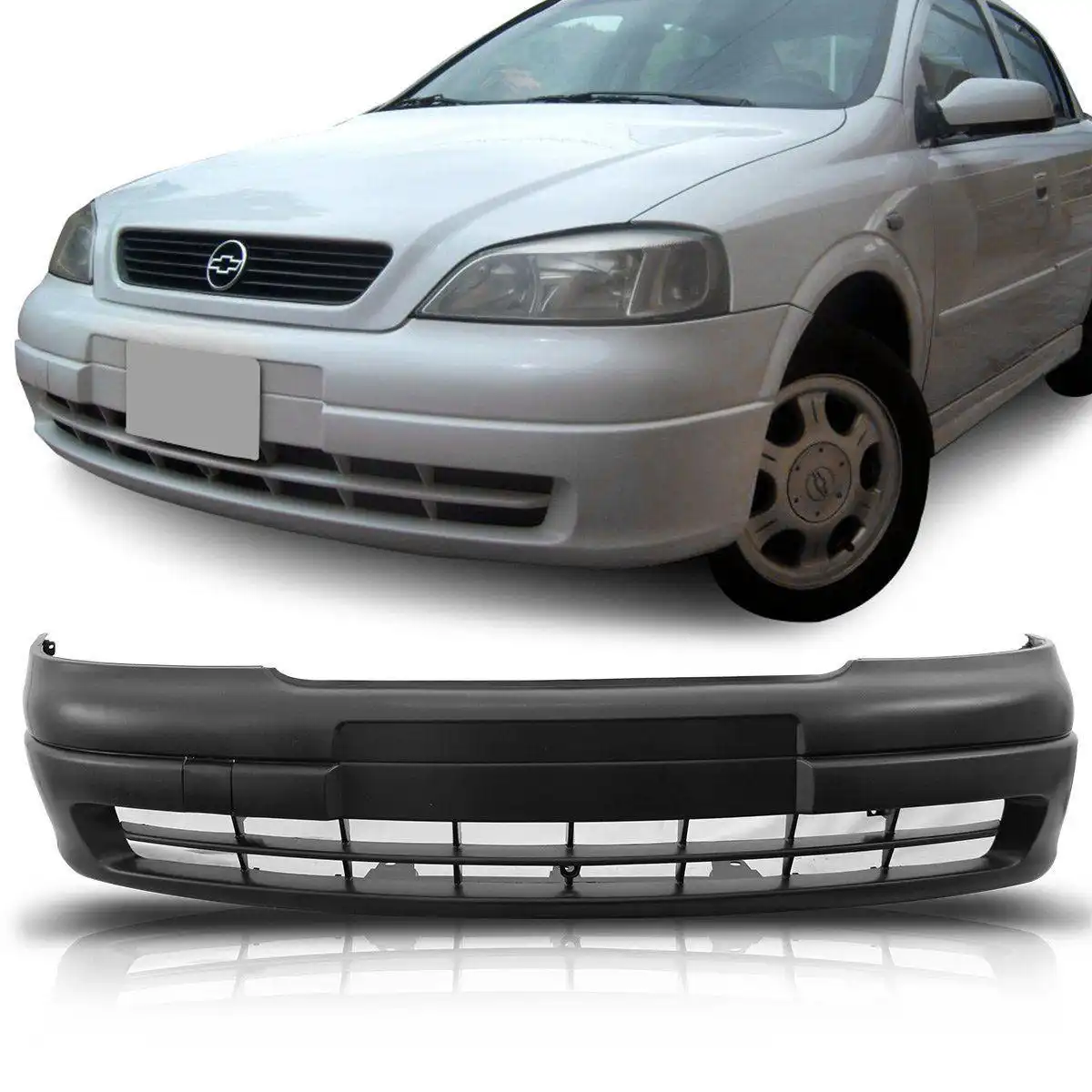 PARACHOQUE DIANT ASTRA 99/2003 S/FURO PRETO LISO