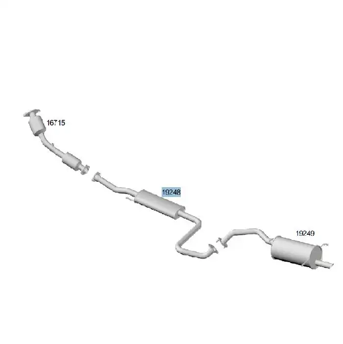 SILENC INTERM NISSAN SENTRA 2.0 16V 2007 A 2013