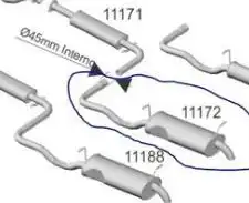 SILENC TRAS GOL PLUS POWER 1.0 8V 2001/