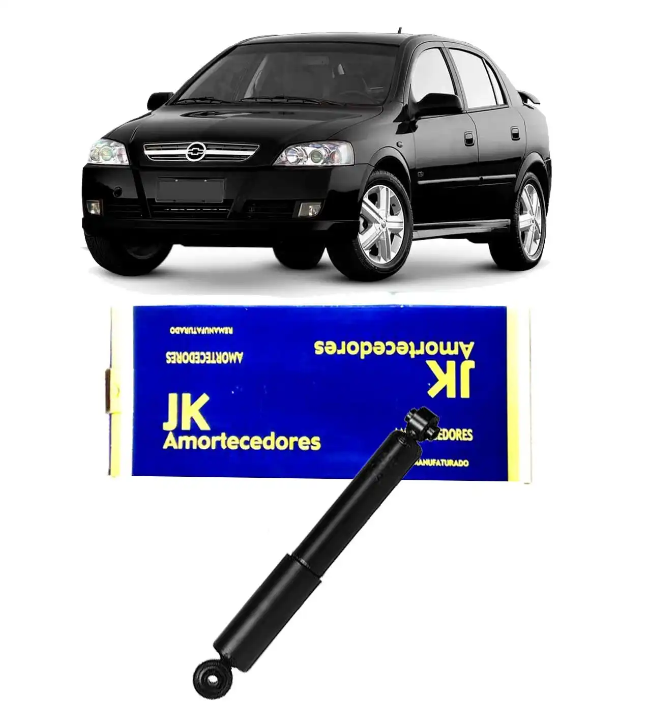 AMORTECEDOR TRASEIRO ASTRA 8/16V 1999 A 2011 REMAN PC