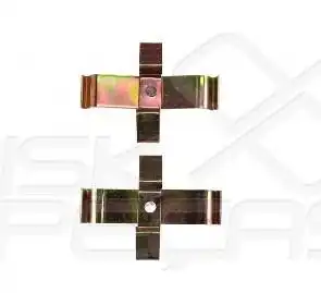 MOLA PASTILHA FREIO CHEVETTE  (KIT)