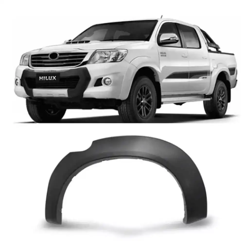 MOLDURA PARALAMA TRAS TOYOTA HILUX 12/15 ESQUERDA