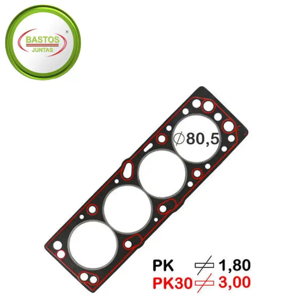 JUNTA CABECOTE GM CORSA 1.6 16V 1994 A 2001 3MM FIBRA