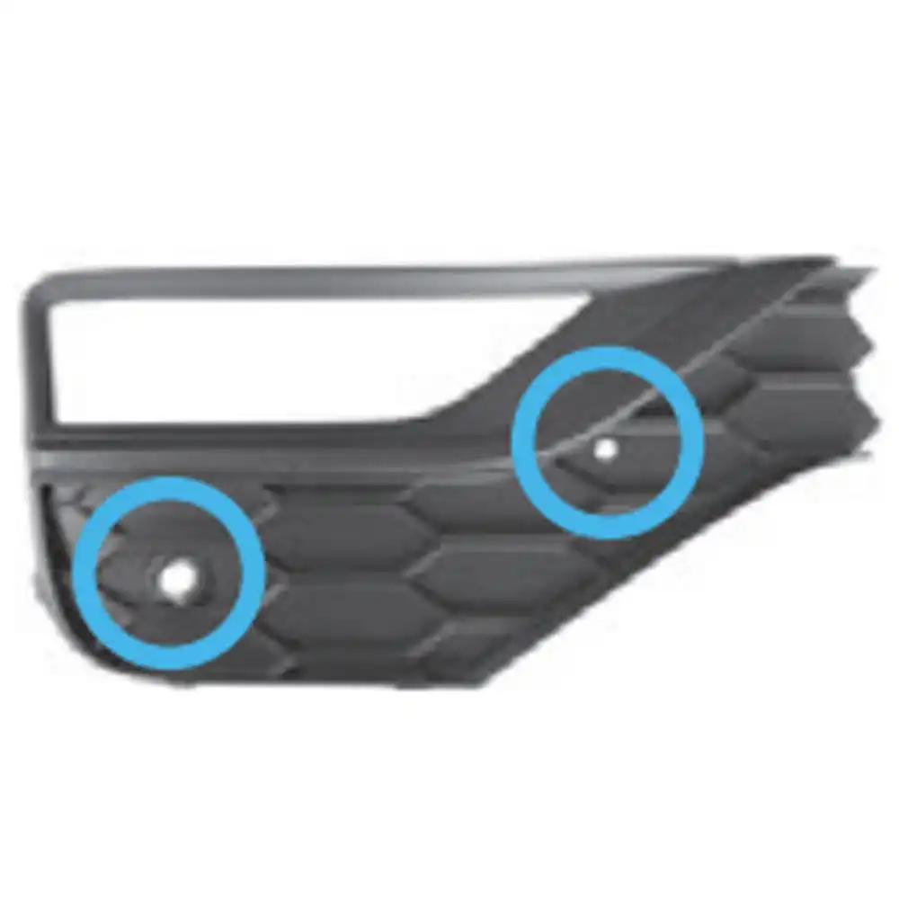 GRADE PARACHOQUE AMAROK 2017 EM DIANTE ESQUERDO C/SENSOR