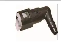 CONEXAO UNIVERSAL FILTRO INJ 3/8 X 5/16  (JOELHO) 90º