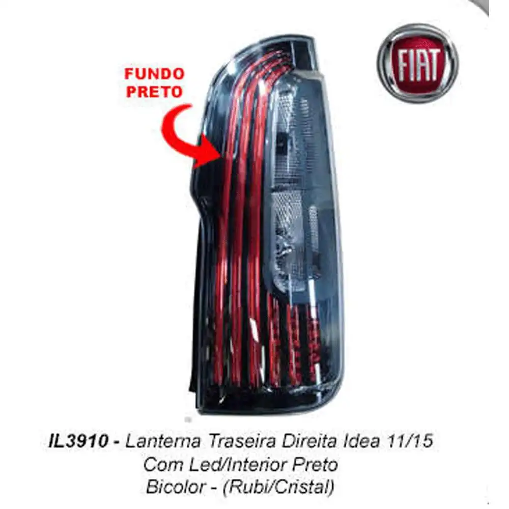 SINAL TRAS FIAT IDEA 2010/ DIR FUME