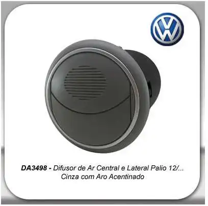 GRADE VENT INT FIAT PALIO 2012/ DIFUSOR LATERAL E CENTRAL