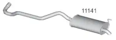 SILENC TRAS VAN 1.6 EFI 98/ VOLKS