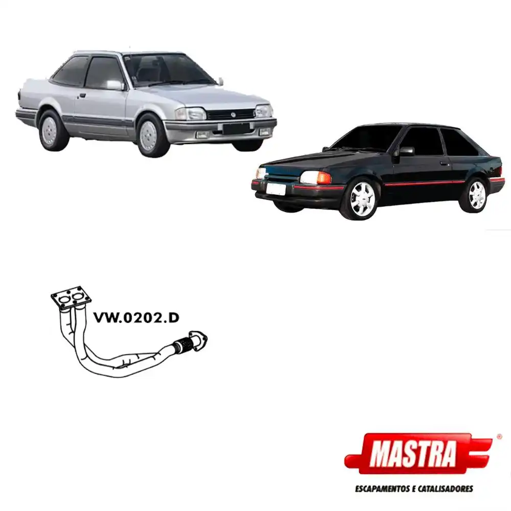 CANO SAIDA MOTOR ESCORT 1.8 1992 A 1992 APOLLO VERONA