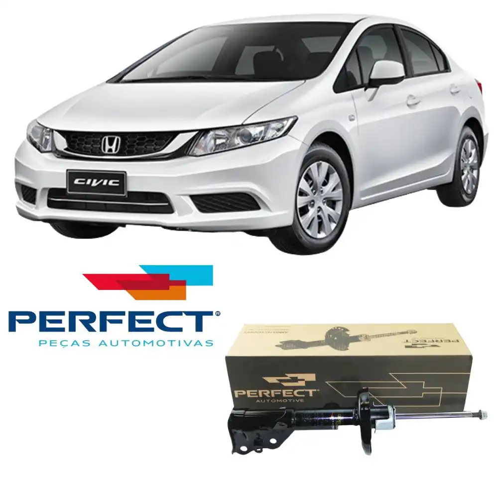 AMORTECEDOR DIANTEIRO HONDA CIVIC 1.8 2012 A 2016 ESQUERDO