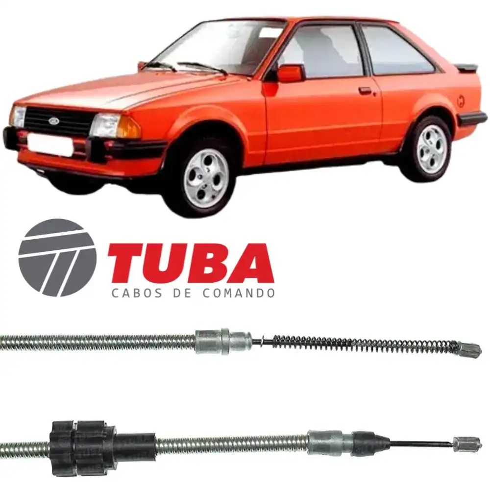 CABO FREIO MAO TRAS ESCORT /92 ESQ