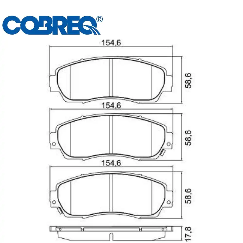 PASTILHA FREIO DIANTEIRA HONDA CR-V 2.0 2.4 2007/
