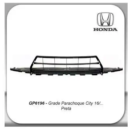 GRADE PARACHOQUE DIANTEIRO HONDA CITY 2016/  CENTRAL