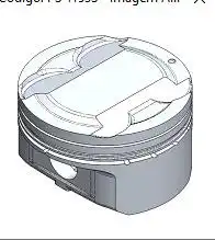 PISTAO S/ANEL HB20 1.6 16V 2014 ACIMA FLEX 0,50 4 CAVAS