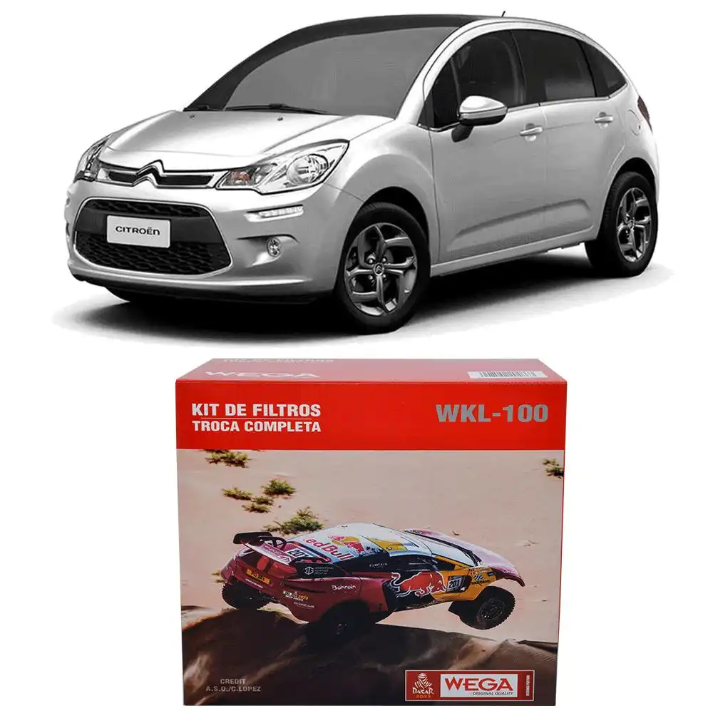 KIT FILTROS CITROEN C3 1.2 12V 2016 A 2021