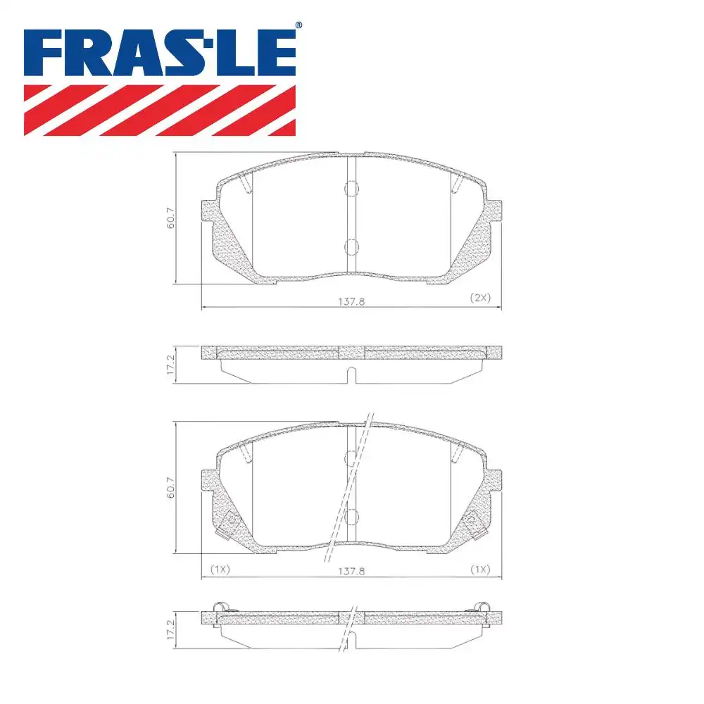 PASTILHA FREIO DIANTEIRA IX35 2.0 16V 2017 ACIMA