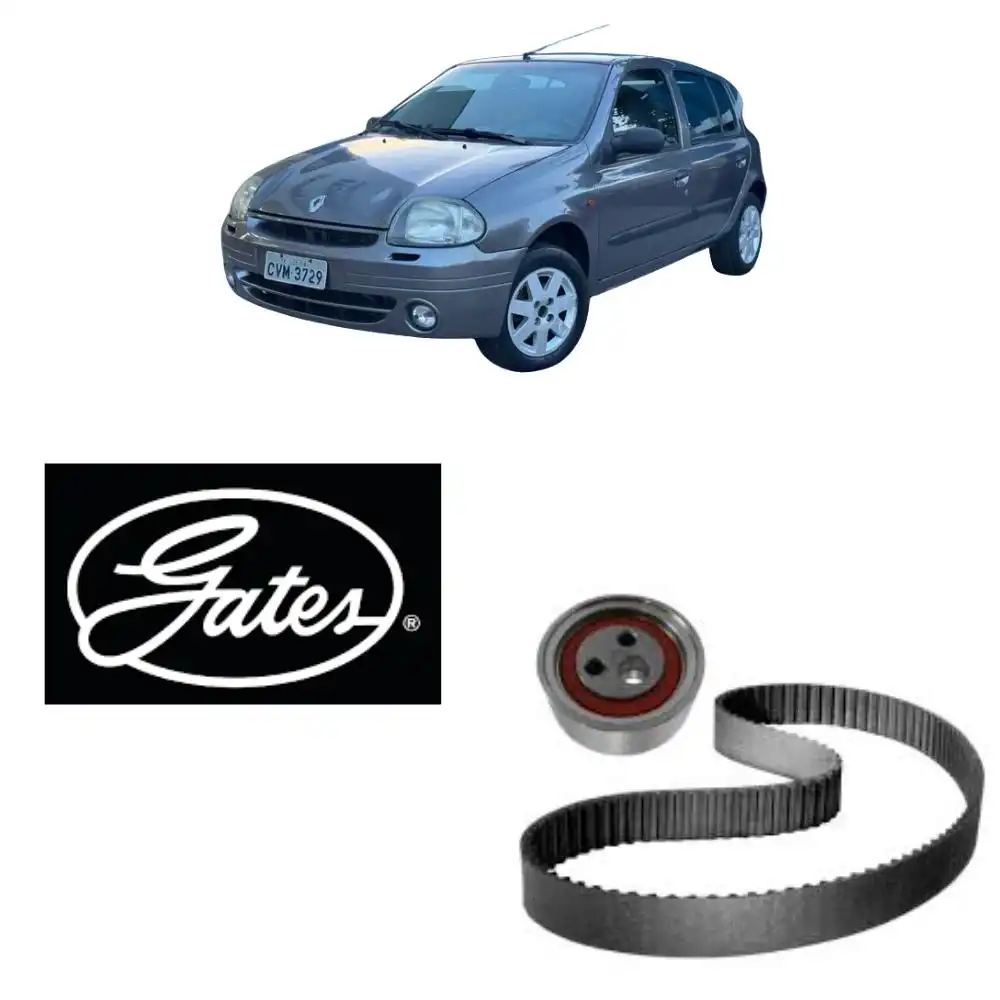 KIT CORREIA DENTADA CLIO 1.6 8V 1998 A 2002