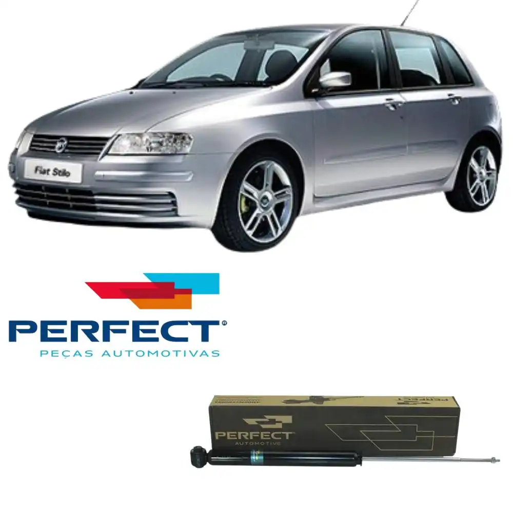 AMORTECEDOR TRASEIRO FIAT STILO 1.8 8V 16V 2002 A 2011
