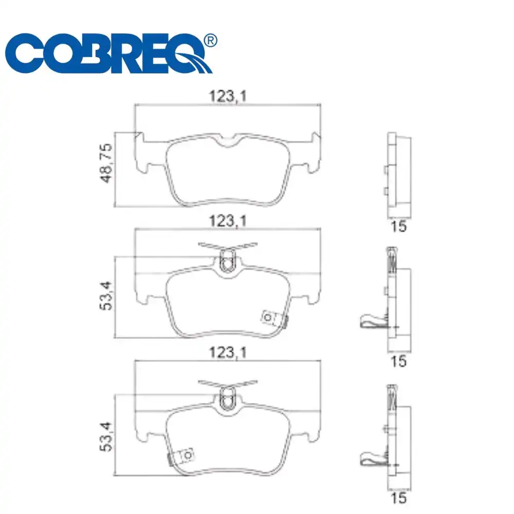 PASTILHA FREIO TRASEIRA HONDA CIVIC 2.0 16V 2017/ C/CERAMICA