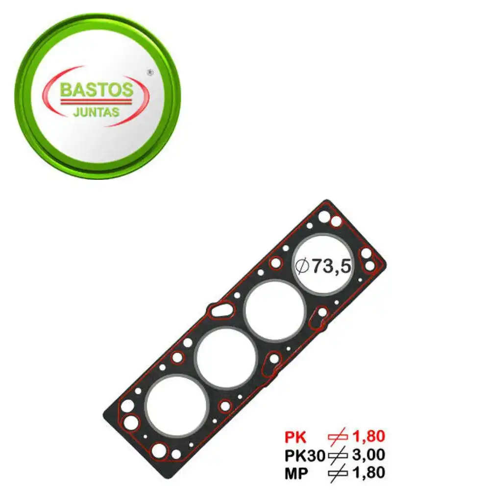 JUNTA CABECOTE CORSA 1.0 16V 1999 A 2005 FIBRA