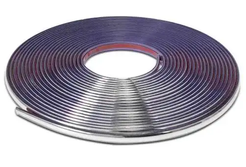 FRISO PARACHOQUE UNIVERSAL APLIC CROMADO 10 MM