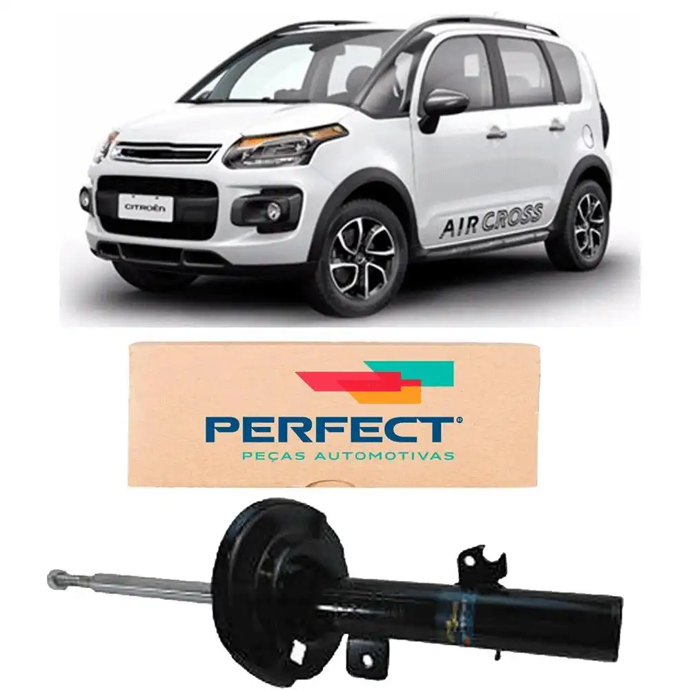 AMORTECEDOR DIANTEIRO CITROEN AIRCROSS 2010 A 2020 ESQUERDO