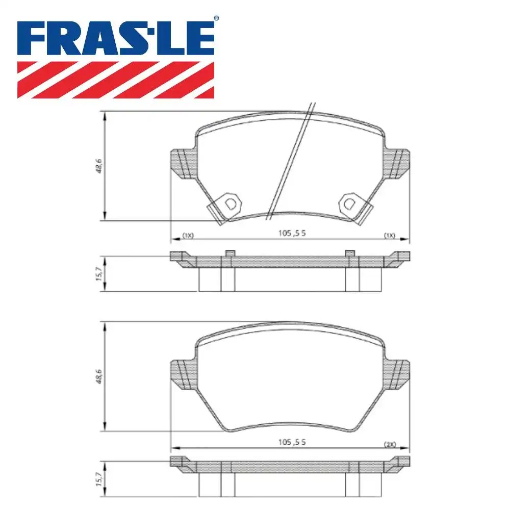 PASTILHA FREIO TRASEIRO HAVAL H6 1.5 16V 2024 ACIMA
