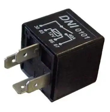 RELE AUXILIAR UNIV 4TERMINAIS IGUAIS S/ SUPORTE