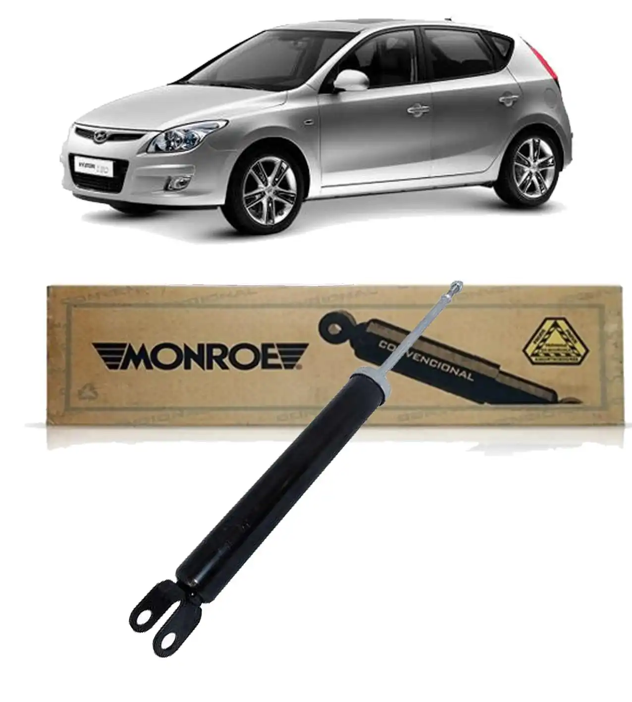 AMORTECEDOR TRASEIRO HYUNDAI I30 2009 A 2015