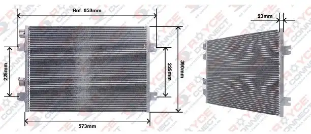 CONDENSADOR AR CONDICIONADO RENAULT LOGAN SANDERO AUT 08/12