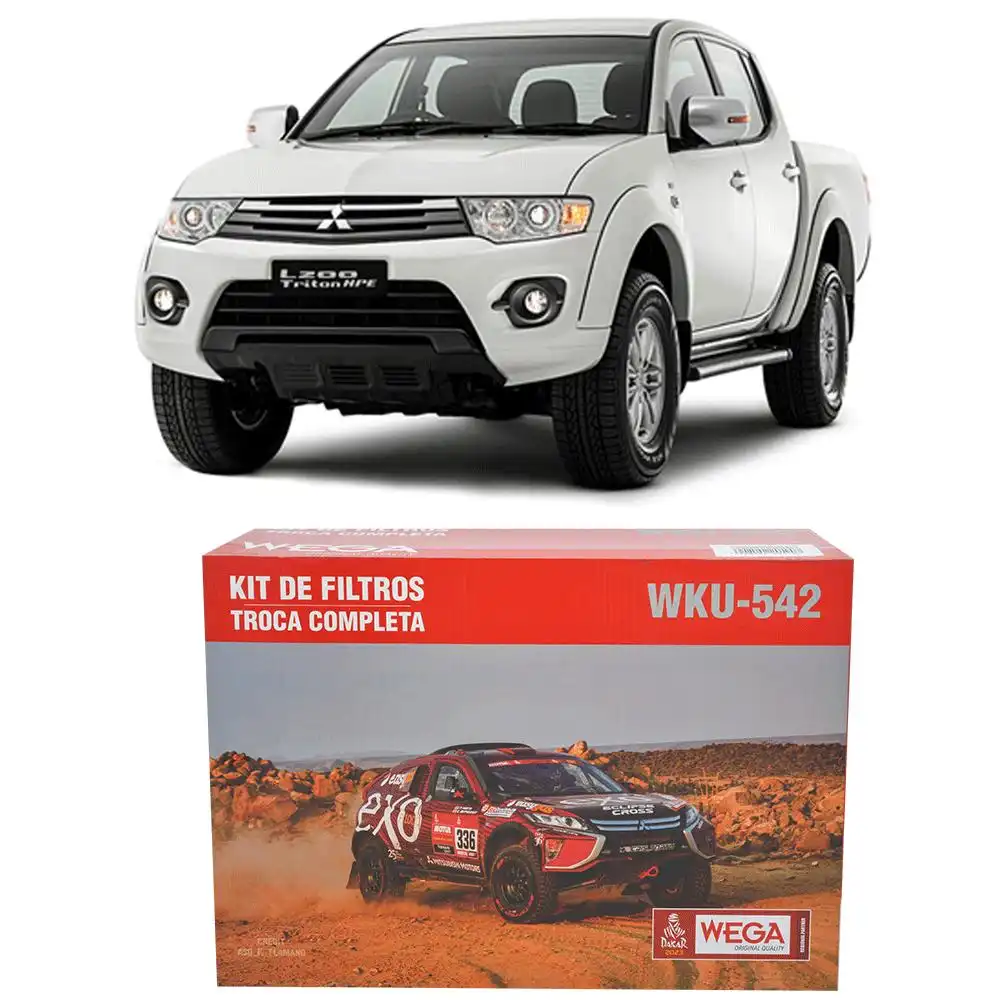 KIT FILTROS L-200 3.2 16V GASOLINA 2012 A 2017