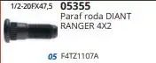 PARAFUSO RODA RANGER 4X2 DIANT