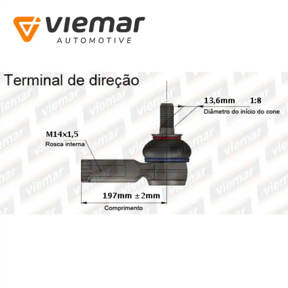 PONTEIRA DIRECAO HONDA CIVIC 2012 A 2016 ESQUERDO