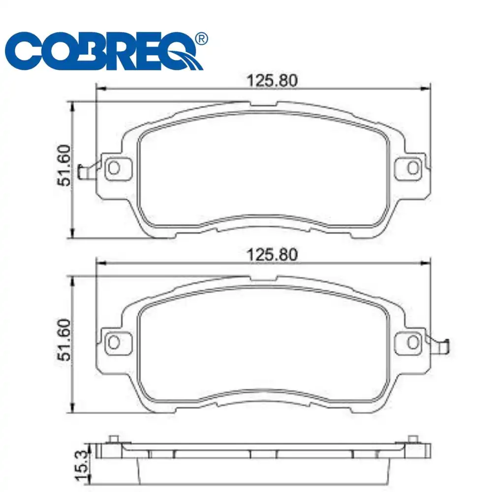 PASTILHA FREIO DIANTEIRA NISSAN KICKS 1.6 16V 2016/
