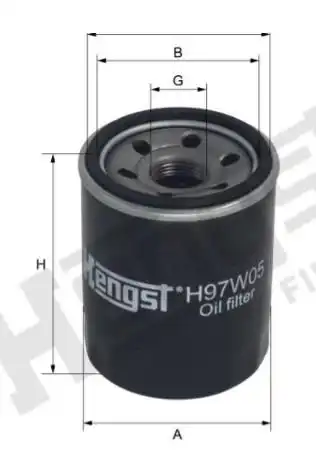 FILTRO OLEO MOTOR KIA SORENTO 3.5 V6 24V 2004 A 2006