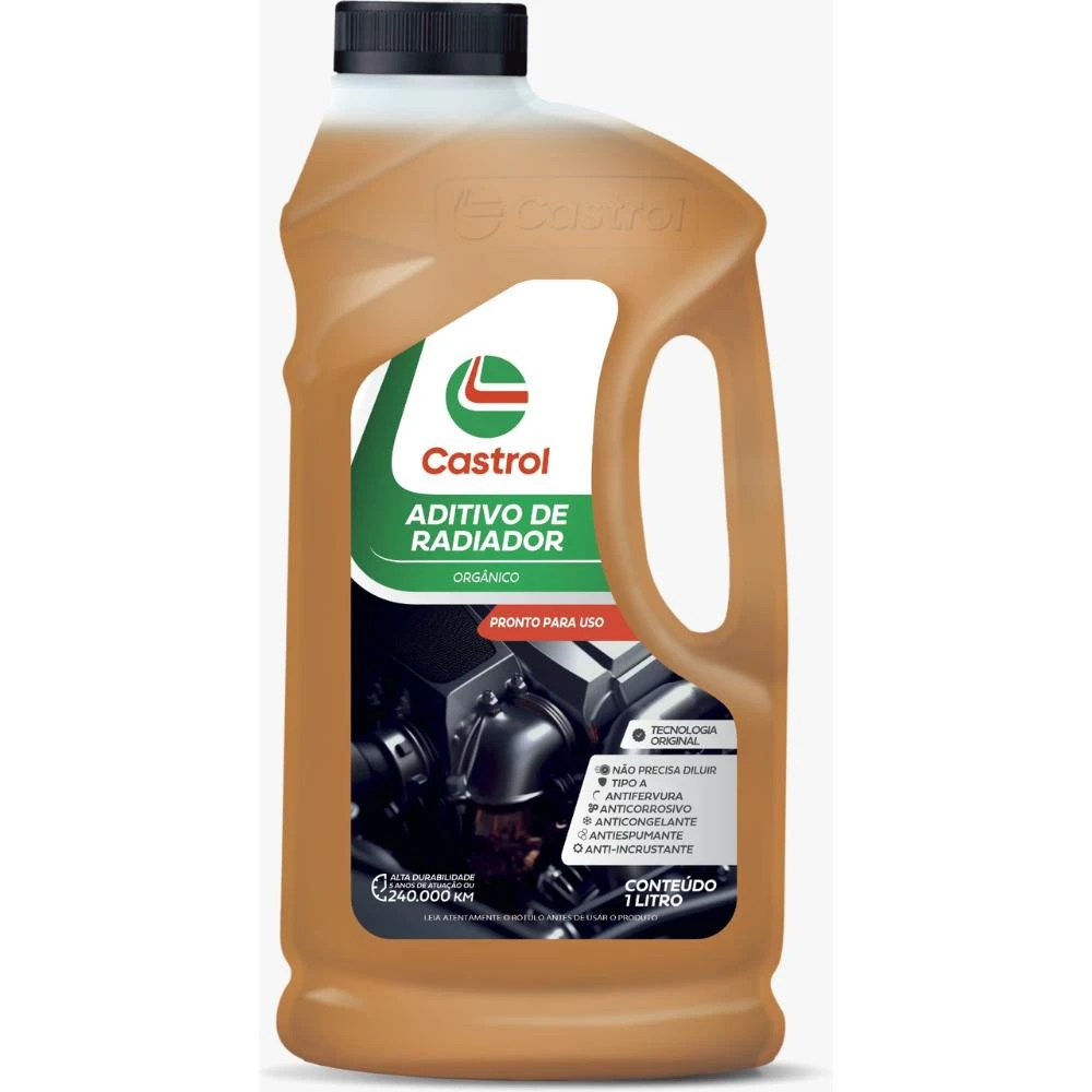 ADITIVO RADIADOR PRONTO PARA USO LARANJA ORGANICO
