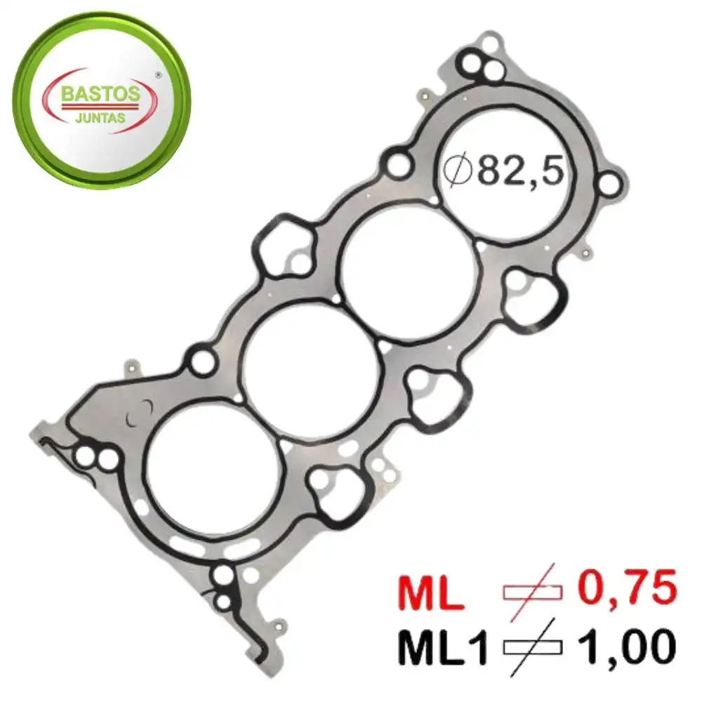 JUNTA CABECOTE CRETA 2.0 16V FLEX 2016 ACIMA METAL