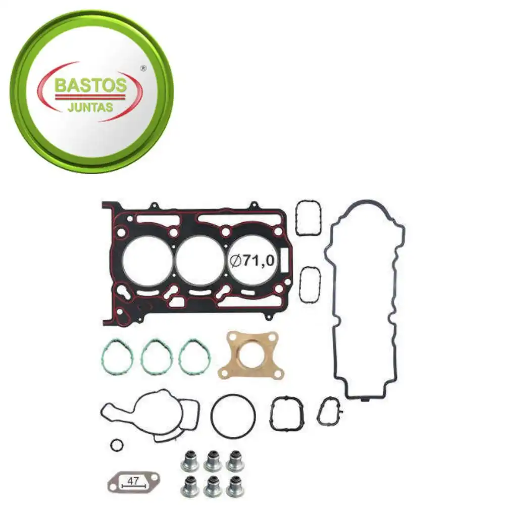 JUNTA MOTOR ARGO 1.0 6V 2017 A 2022 SUP C/RETENTOR FIBRA