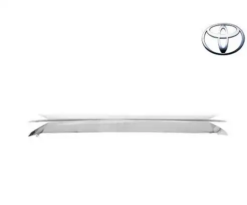 FRISO CROMADO GRADE RAD TOYOTA HILUX SW4 2005 A 2008 PRETA