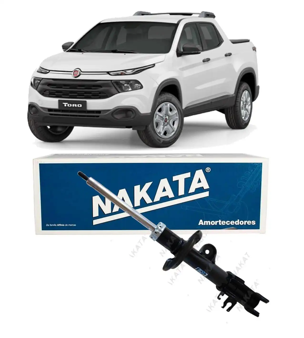 AMORTECEDOR DIANTEIRO FIAT TORO 2.0 2016 A 2021 ESQUERDO