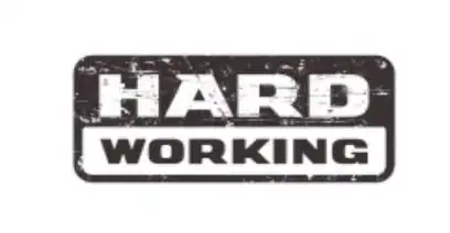 EMBLEMA HARD WORKING STRADA 2018/ GRAFITE