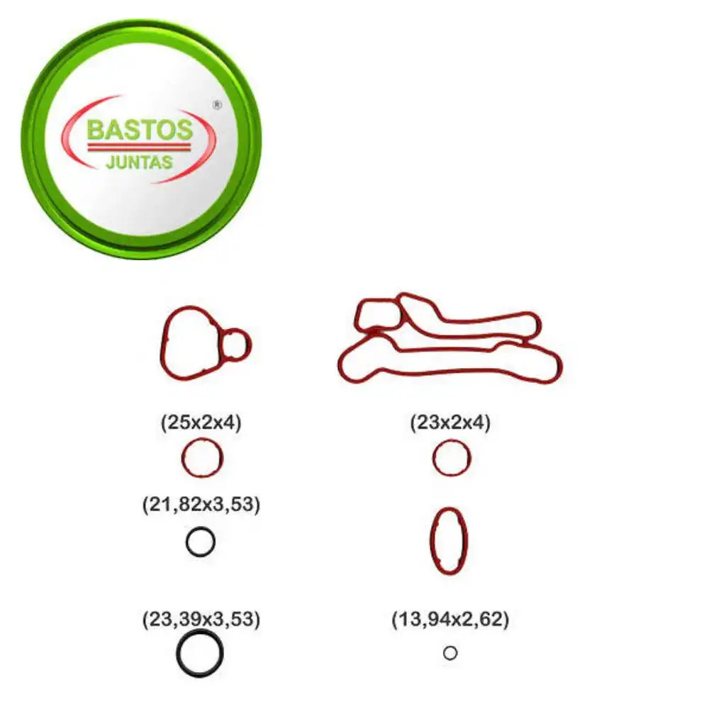 JUNTA RADIADOR OLEO CRUZE 1.8 16V FLEX 2011 A 2016